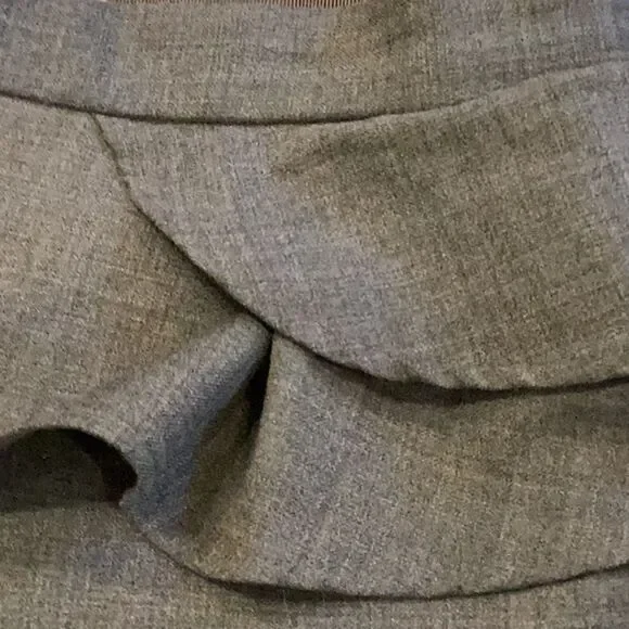 J. Crew Slim trouser with ruffle waist in wool blend size 8 - Picture 12 of 12